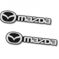 Нови алуминиеви емблеми ”MAZDA” - 35 мм. / 8 мм., снимка 1 - Аксесоари и консумативи - 40054442