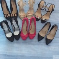 Лот от дамски обувки, снимка 1 - Дамски елегантни обувки - 29602487