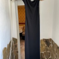    официялна черна еластична рокля с гол гръб-Ted Baker, снимка 1 - Рокли - 19917146