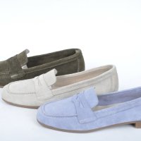 НОВО! Дамски мокасини естествен велур - Четири цвята, снимка 1 - Дамски ежедневни обувки - 40640722