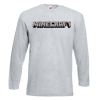 Мъжка тениска майнкрафт Minecraft Logo 2,Minecraft,Игра,Забавление,подарък,Изненада,Рожден Ден., снимка 7 - Тениски - 36496532