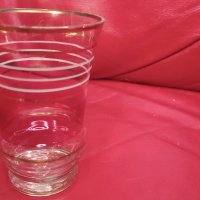 Разкошни водни чаши, калиево стъкло, 5 бр, снимка 8 - Чаши - 44191839