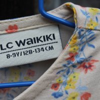 Ризка с флорална щампа LC Waikiki / размер 128-134/8-9г., снимка 4 - Детски ризи - 37166111