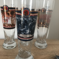 Чаши за бира FC Bayern, Paulaner , Munchen, Германия., снимка 5 - Чаши - 44552123