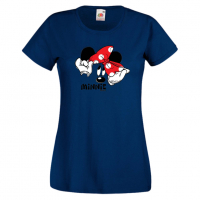 Дамска тениска Minnie Mouse 2 Подарък,Изненада,Рожден ден,, снимка 6 - Тениски - 36530718