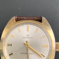 Vintage CONTINENTAL Shockresistant Gold Plated 17Jewels EB8800 Swiss From 1960's, снимка 6 - Мъжки - 39973477