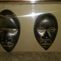 Африкански Дан маски 2 броя, снимка 6 - Антикварни и старинни предмети - 31299113