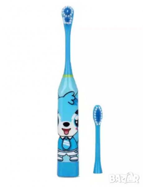 Детска Ел. Четка за зъби за момчета синя , снимка 1