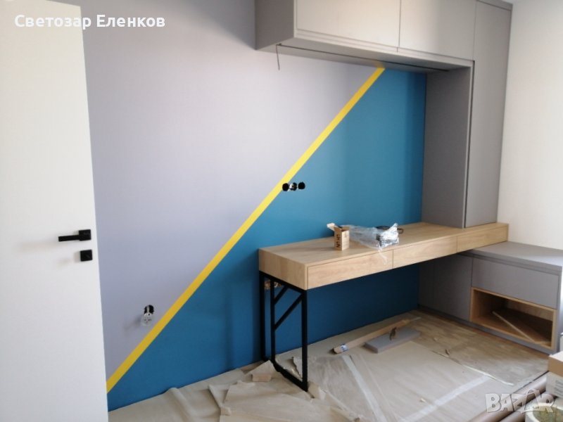 Шпакловка, боядисване, снимка 1