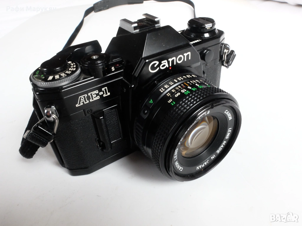 FD CANON AE-1 ,висок клас филмов любителски SLR, КАТО НОВ, снимка 1