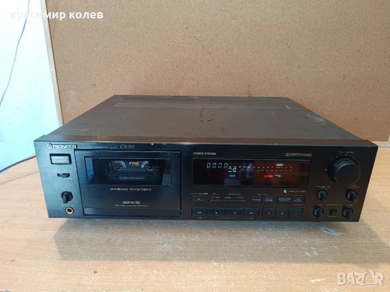 триглав дек "PIONEER CT 757", снимка 1