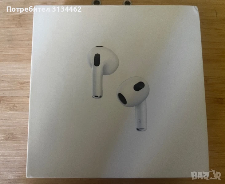 ОРИГИНАЛНИ и Неотваряни слушалки Apple Airpods 3rd MPNY3ZM, снимка 1