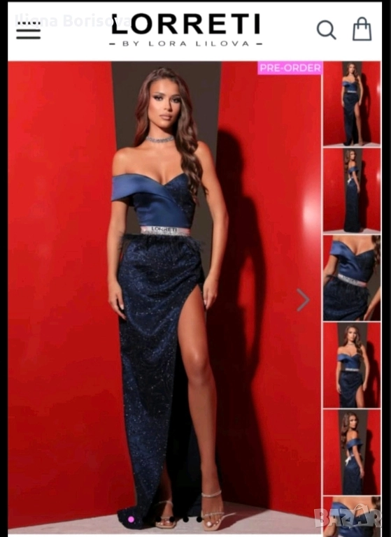 Официална рокля Роклята се продава размер XS/S Лорети цена на лично, снимка 1