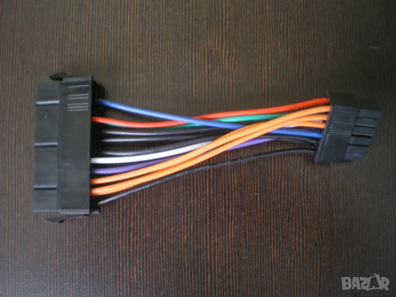 24-пинов ATX захранващ адаптер кабел към 12-пинов интерфейс за Lenovo IBM, снимка 1