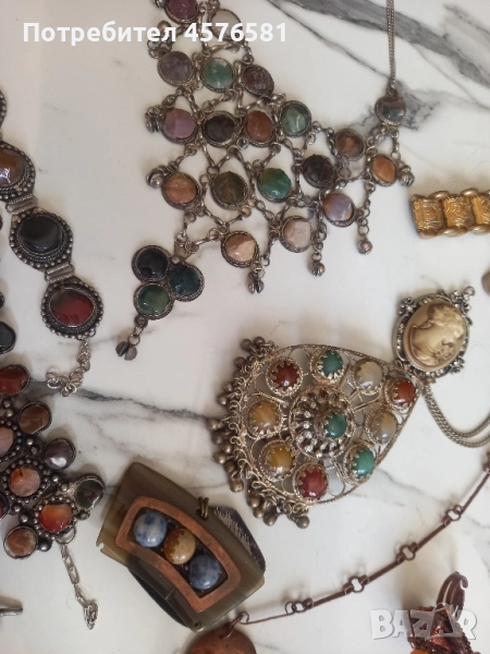 масивни стари накити подходящи за народни носии, снимка 1
