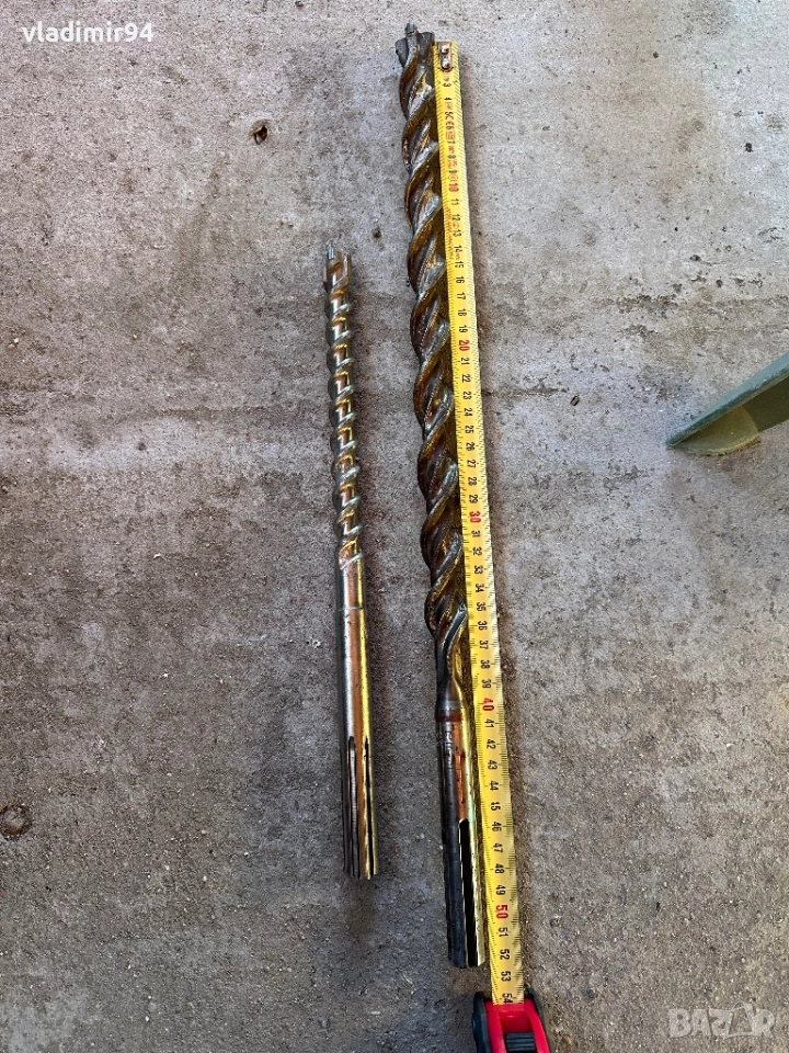 Hilti sds max Свредло 400mm и 210mm, снимка 1