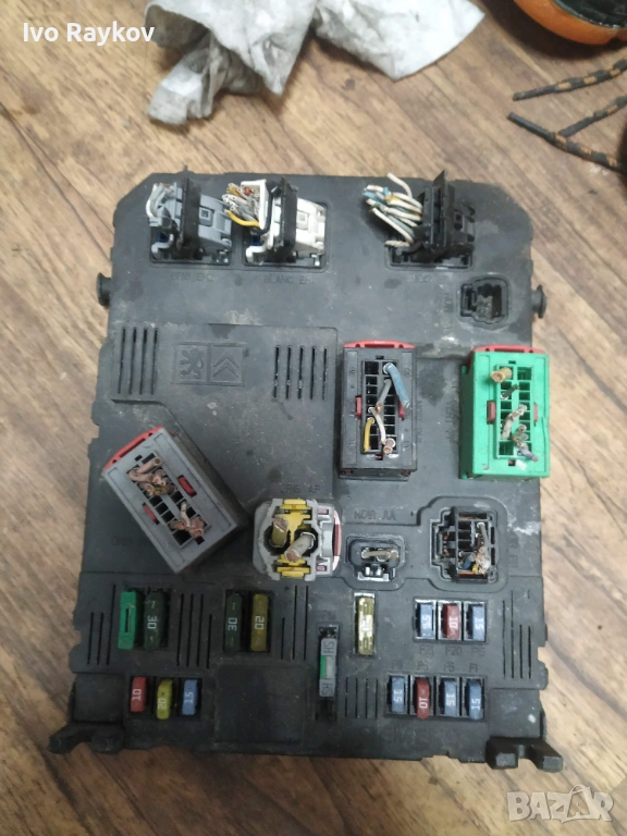 Citroe Peugeot BSI e02-00 9653667650, E02-00 MG S118085220E , снимка 1