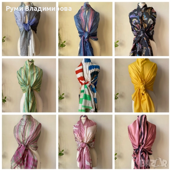 Голям, тънък шал/ различни видове, снимка 1