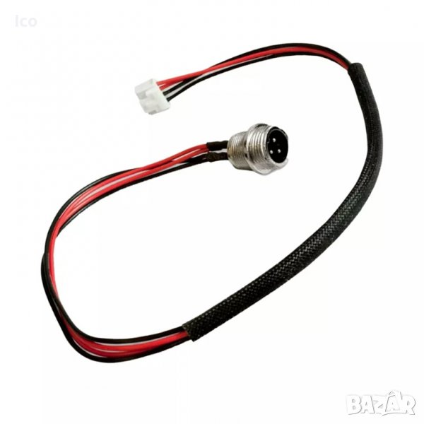 Женска букса 3 - 4 пина gx16 за зарядно с 3 пина за ховърборд, снимка 1