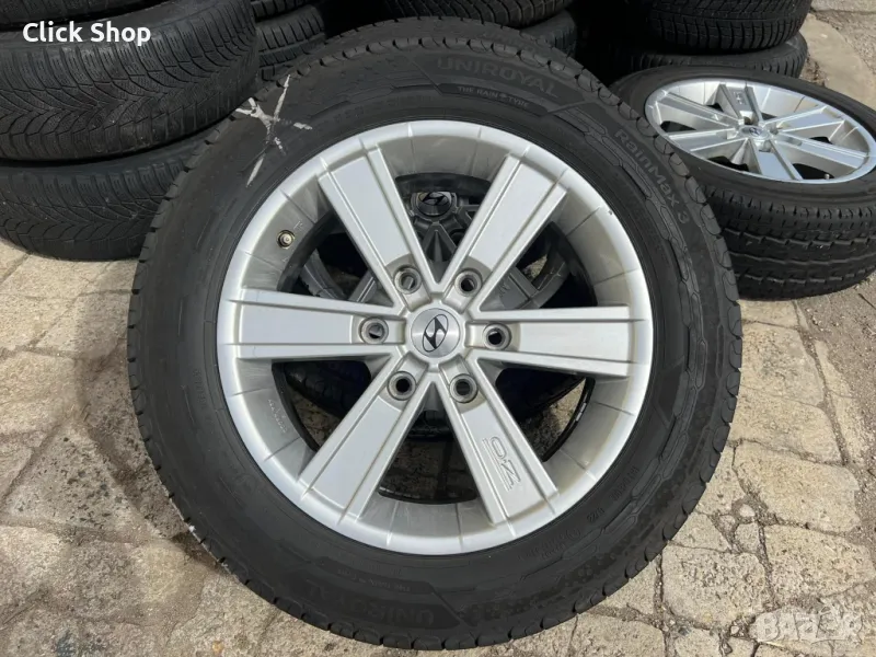 6х139.7 17 Джанти Лети Hyundai Grand Starex H-1 H300 H350 I800 Iload IMAX Solati Starex 6x139.7, снимка 1