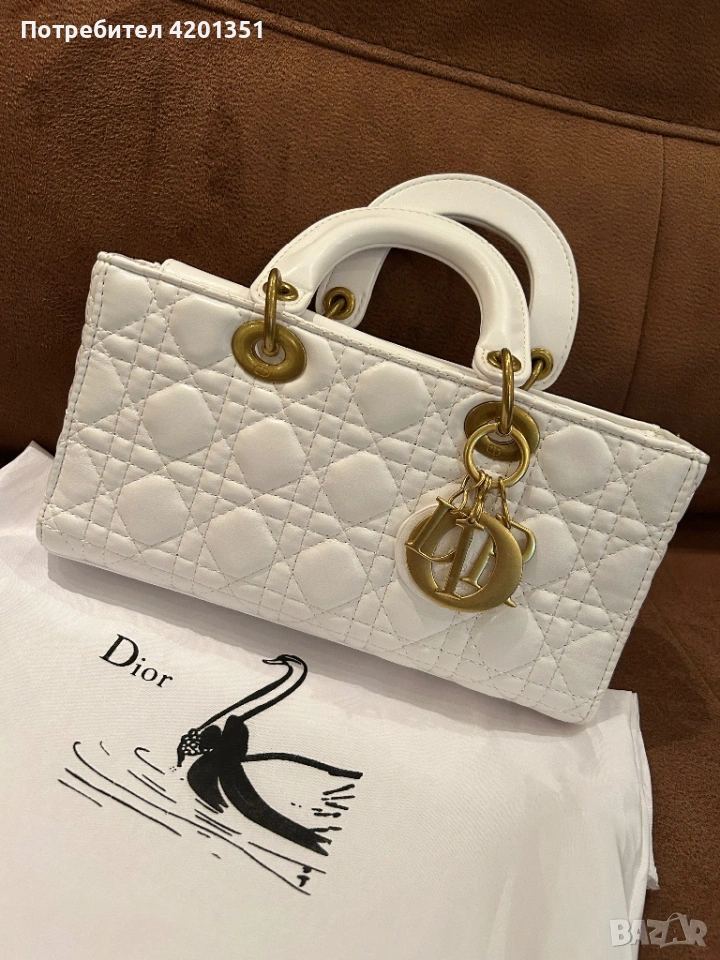 Дамска чанта тип Lady Dior, снимка 1