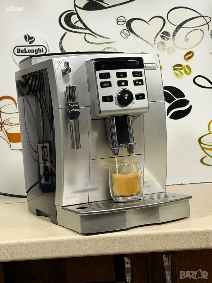 Кафемашина кафе автомат delonghi magnifica S с гаранция, снимка 1