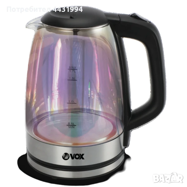 Електрическа кана VOX WK 8006, 1.7L, снимка 1
