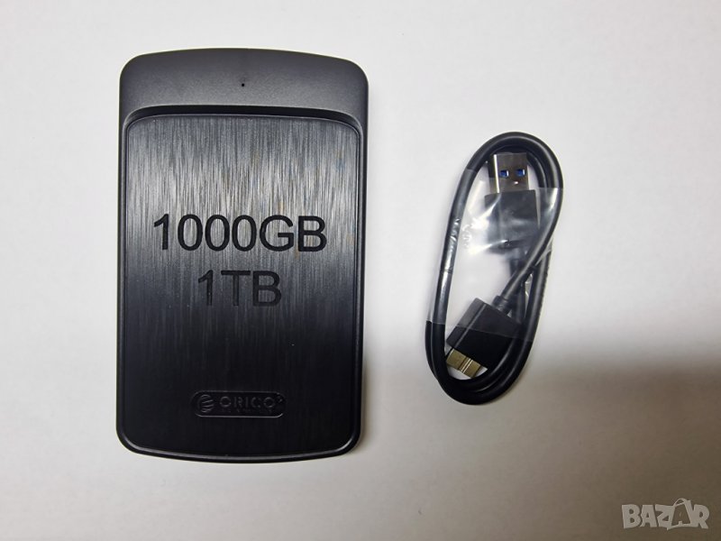 1TB 1000GB Външен преносим хард диск USB 3.0, снимка 1