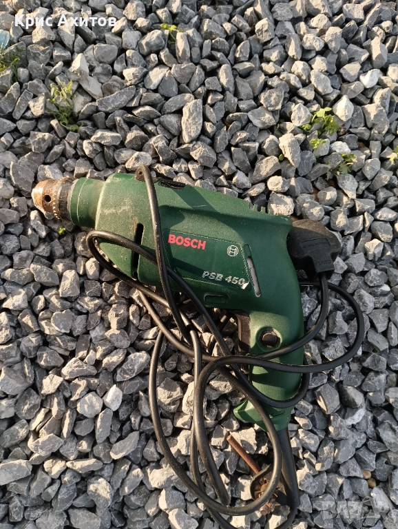 Ударна дрелка/бормашина BOSCH PSB450 R(450W), снимка 1
