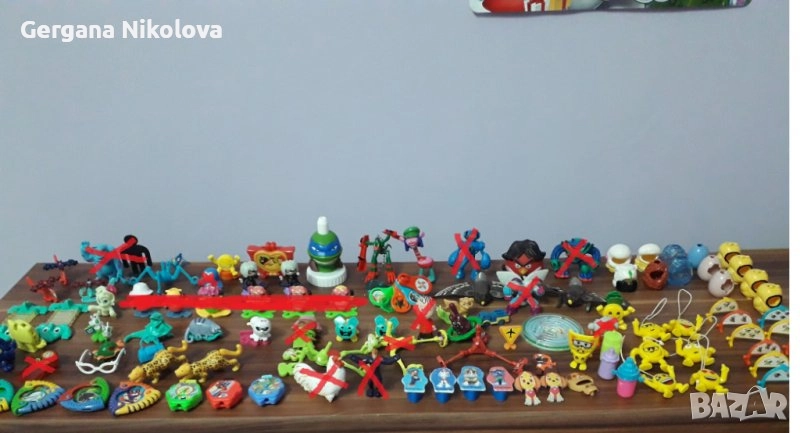  шоколадови яйца играчки, снимка 1