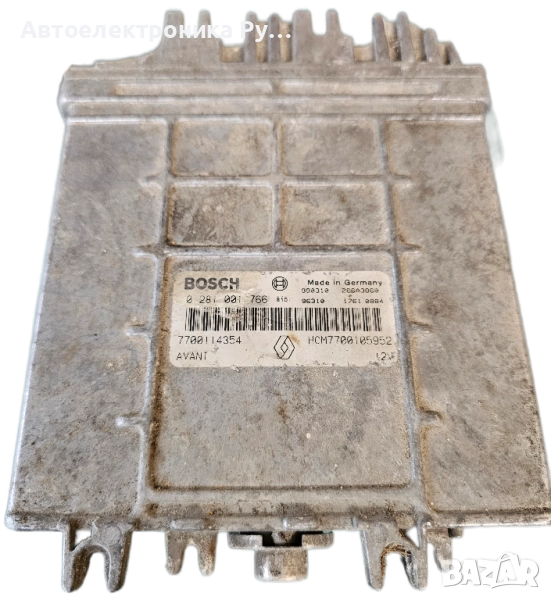 Компютър двигател 0281001766 за RENAULT LAGUNA I (B56_, 556_) 1.9 dTi (B56J) (1993 - 2001), снимка 1