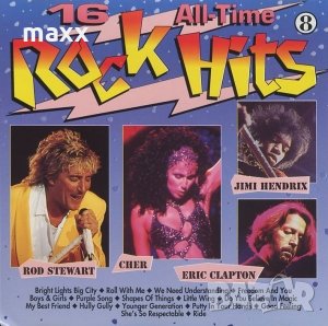 CD диск 16 All-Time Rock Hits 8, 1992, снимка 1