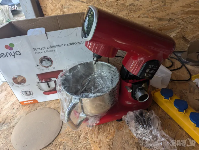 Планетарен миксер Senya SM10380 -800W, снимка 1