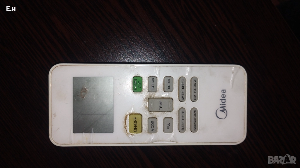Дистанционно за климатик мидеа, снимка 1