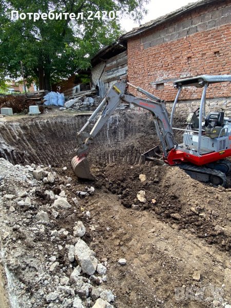 Услуги с мини багер Пазарджик , снимка 1