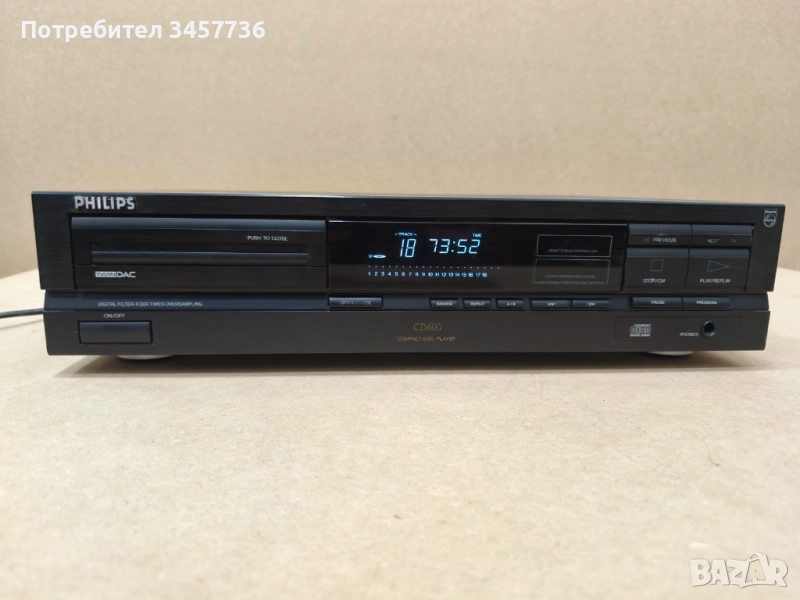 Cd Player Philips CD 600 , снимка 1
