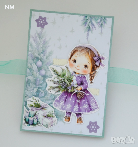 НАЛИЧНИ Коледни албуми тип хармоника, снимка 1