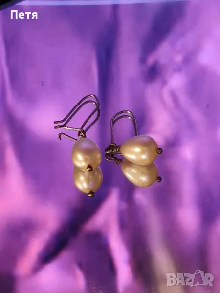 Обеци с перли, снимка 1