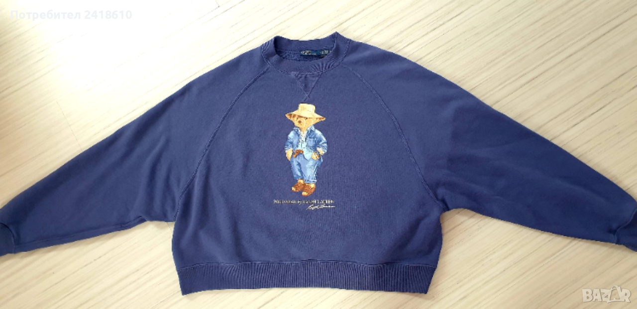 POLO Ralph Lauren Bear Womens Size M / L ОРИГИНАЛ! Дамски Суичър!, снимка 1