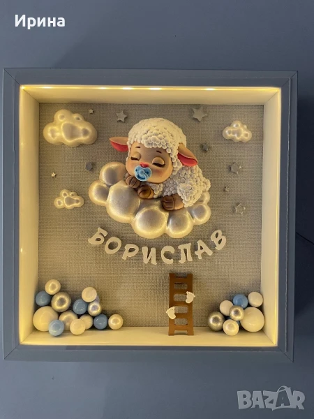 Декоративна рамка с лед светлина, снимка 1