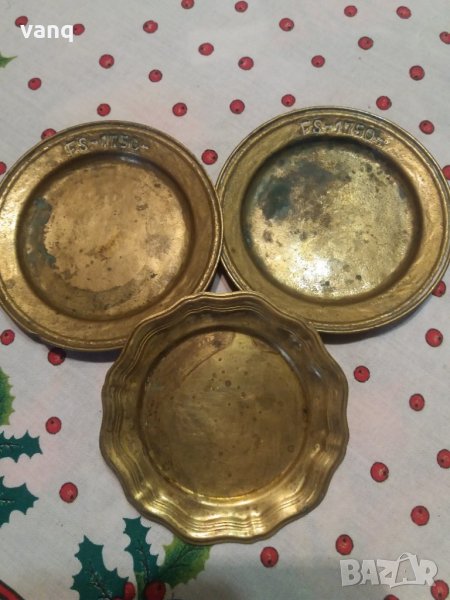 Бронзови чинийки, снимка 1