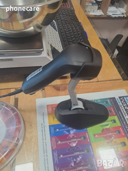 Баркод четец за магазин , снимка 1