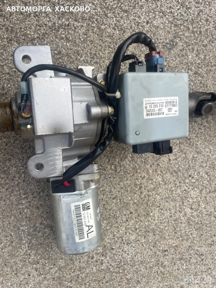 Електрическа кормилна колона рейка / прът с модул и мотор за Opel Corsa C 13205206  13205210, снимка 1