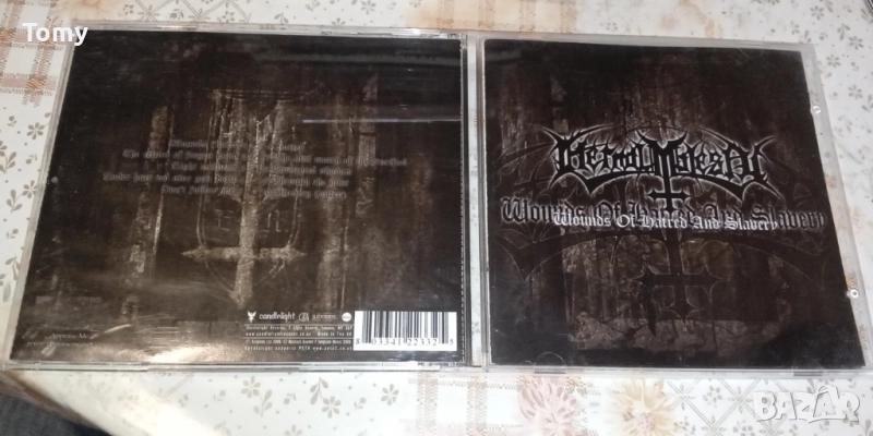 Продавам 22 оригинални диска с Heavy, Trash, Death, Grindcore и Black Metal с цена по 10лв. за диск , снимка 1