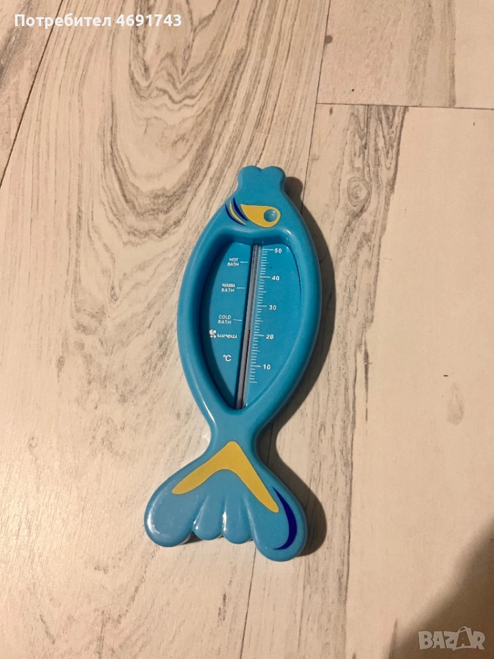 Термометър за вода рибка, снимка 1