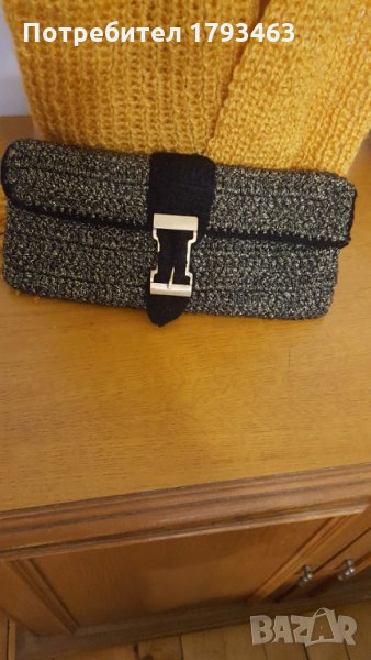 Ръчно плетена чанта-портмонета , снимка 1