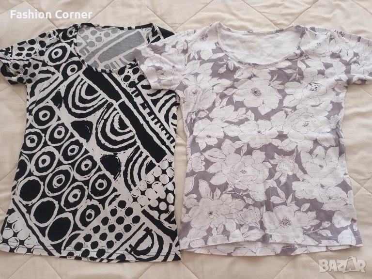 Комплект от 2 дамски тениски БГ производство, Л размер, Спиди/лично предаване , снимка 1