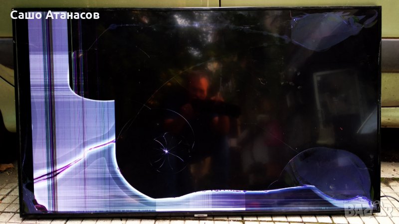 SAMSUNG UE55NU7093U със счупена матрица ,BN44-00932C ,BN41-02662A ,CY-NN055HGLVCH ,Y18 VNB V0.7, снимка 1