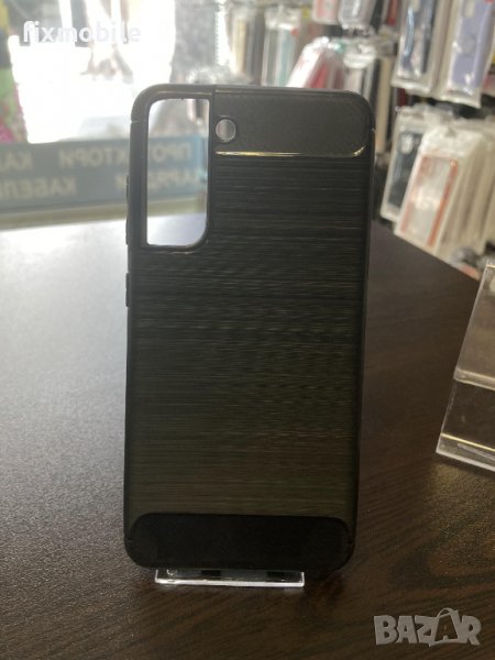 Samsung Galaxy S21 FE карбон силиконов гръб / кейс, снимка 1