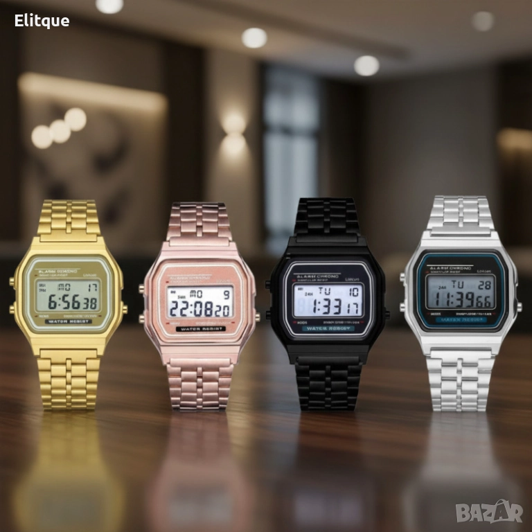 Дамски ръчен електронен часовник с LED дисплей WW24, снимка 1